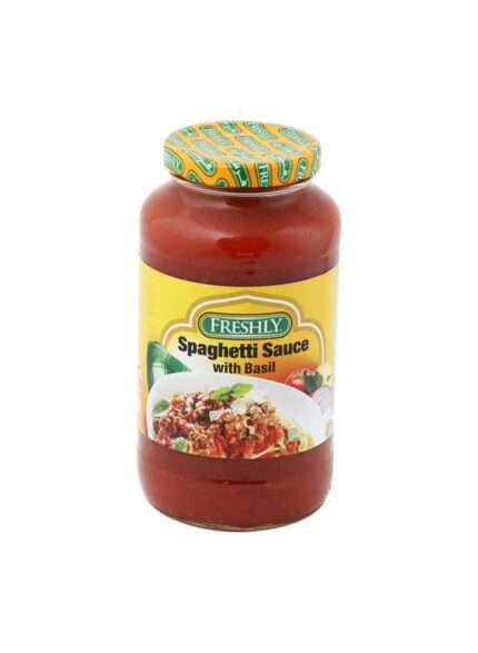 Freshly Spaghetti Sauce With Basil - Box Of 12 Pcs - 24oz For Piece