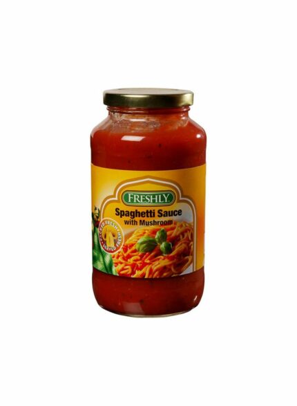 Freshly Spaghetti Sauce With Mushroom - Box Of 12 Pcs - 24oz For Piece