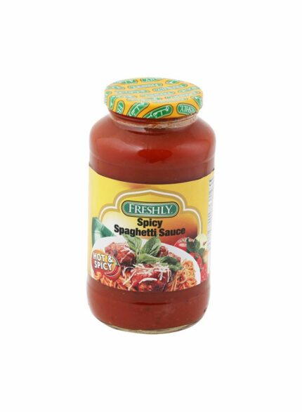 Freshly Spicy Spaghetti Sauce - Box Of 12 Pcs - 24 oz For Piece