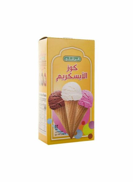 فرشلي كوز الايسكريم - 12 حبة في الكرتون - 5 اونص للحبة