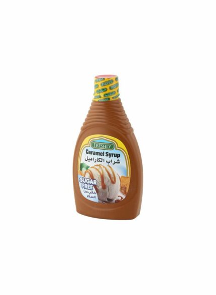 Freshly Sugar Free Caramel Syrup - Box Of 12 Pcs - 18 oz For Piece