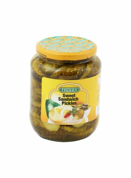 Freshly Sweet Sandwich Pickles - Box Of 12 Pcs - 780 gm For Piece