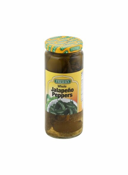 Freshly Whole Jalapeno Peppers - Box Of 12 Pcs - 16 oz For Piece