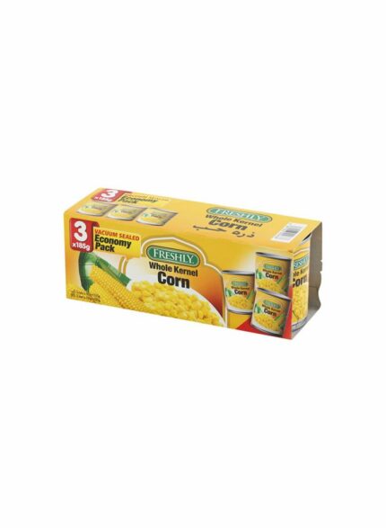 Freshly Whole Kernel Corn - Box Of 8 Piece - 3 Unites - 185 gm For Unite