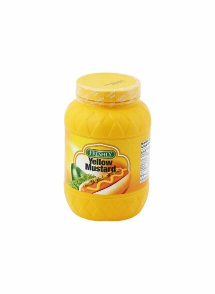 Freshly Yellow Mustard - Box Of 12 Pcs - 32 oz For Piece