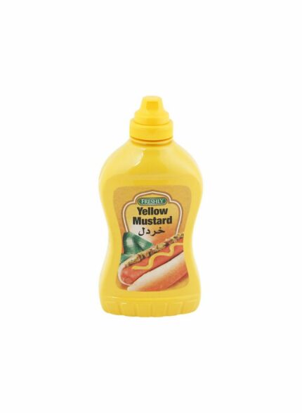 Freshly Yellow Mustard - Box Of 12 Pcs - 8 oz For Piece