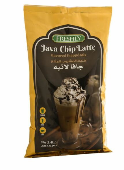 فرشلي خليط المشروب المثلج جافا لاتيه - 3 حبات في الكرتون - 14 كيلو للحبة