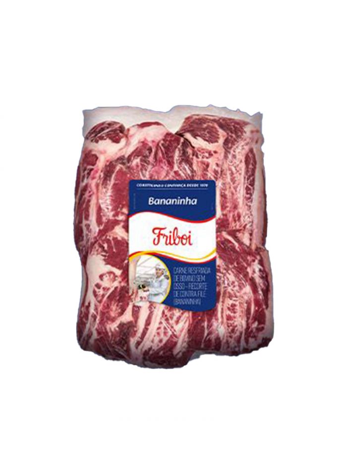 Friboi Beef Boneless Striploin - Chilled - Box Of 19 Pieces - (18 - 20) Kg