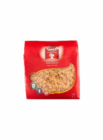 Goody Pasta Ditalini Rigate - Box of 24 Pcs - 450 g