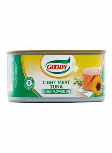 Goody Tuna Light Meat In Sunflower Oil - Box of 48 Pcs - 185 g
