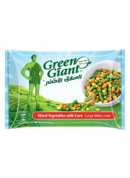 العملاق الاخضر خضروات مشكلة بالذرة - 4 حبات بالكرتون - 2.5 كجم