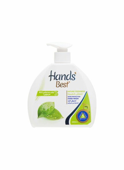 H. Best Nature Freshnes Hand Wash - Box Of 12 Pcs - 450 ml For Pcs