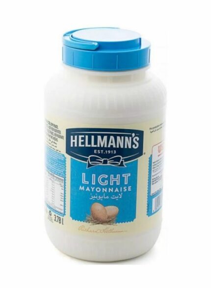 Hellmann's Light Mayonnaise - Box of 4 Pieces - 3.78 ltr