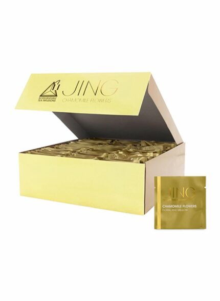 Jing Tea Chamomile Flower Tea - Box of 6 Pieces - 100 Packets Per Piece