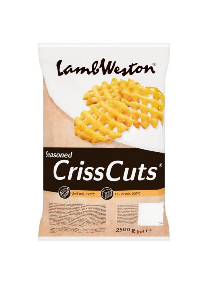 Lamb Weston Criss Cut - Box Of 4 Pieces - 2.5 Kg