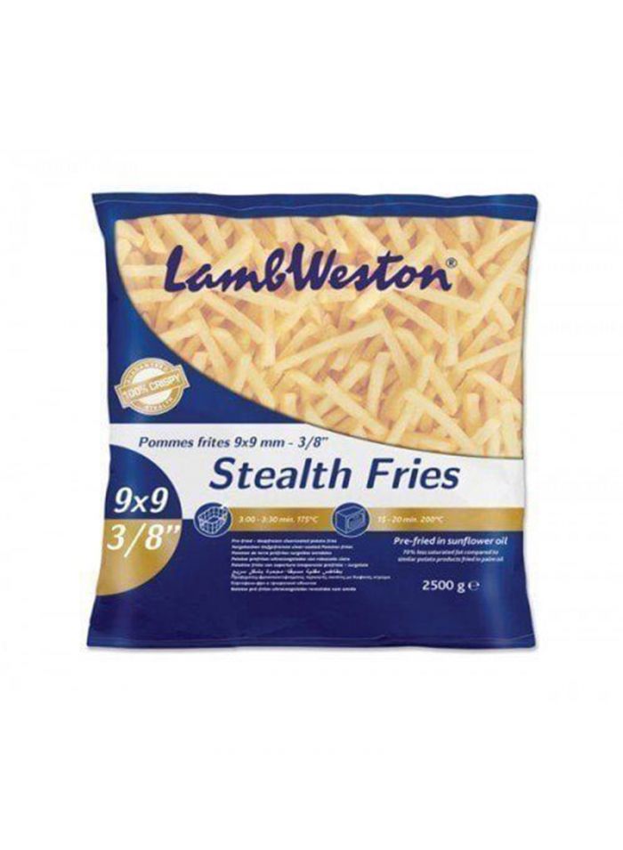 Lamb Weston Potato 9*9 (Rt) - Box Of 4 Pieces - 2.5 Kg