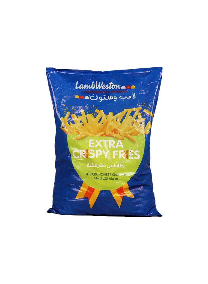 Lamb Weston Potato Extra Crispy 9*9 (Rt) - Box Of 12 Pieces - 750 G