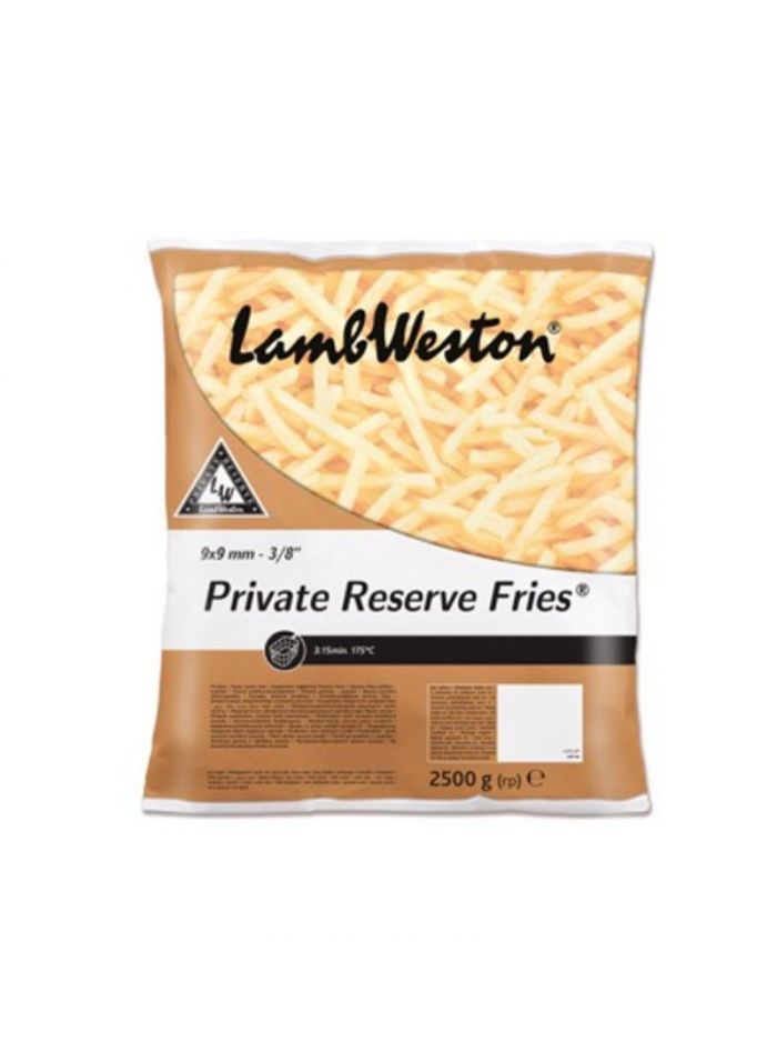 Lamb Weston Potato Private 9*9 - Box Of 4 Pieces - 2.5 Kg
