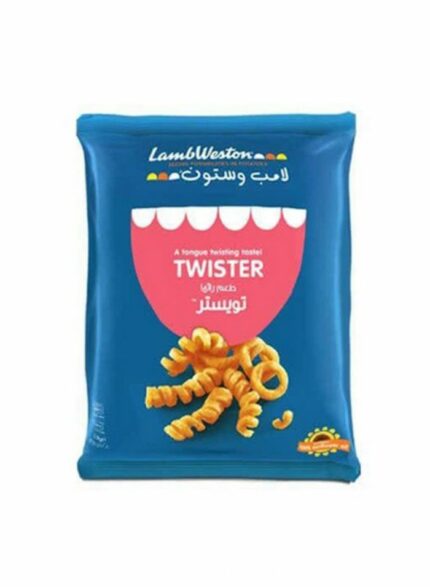 لامب ويستون بطاطس حلزوني - 4 حبات بالكرتون - 2.5 كجم