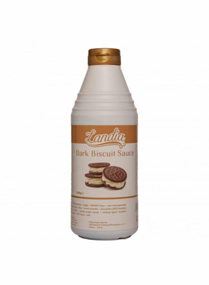Landia Dark biscuit sauce (Oreo) - Box Of 12 - 500 g For Piece