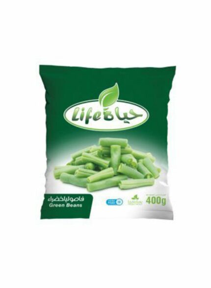 حياة فاصوليا خضراء - 20 حبة بالكرتون - 400 جم