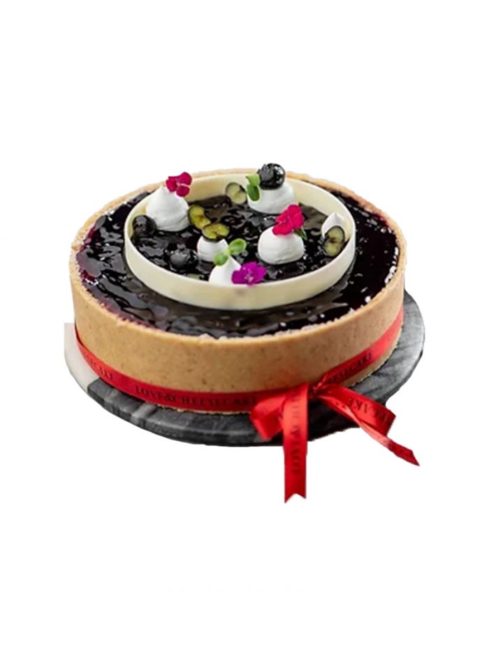 Love & Quiches Blueberry Cheese Cake - Box Of 2 Pieces - 14 Pieces