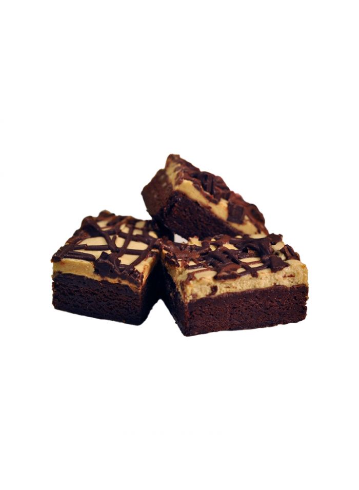 Love & Quiches Tiramisu Star Bar Cake - Box Of 2 Pieces - 12 Pieces