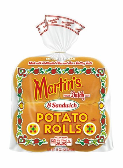 Martin's Chilled Martinstant Roll Potato Sandwich - Box of 7 Pieces - 12 kg