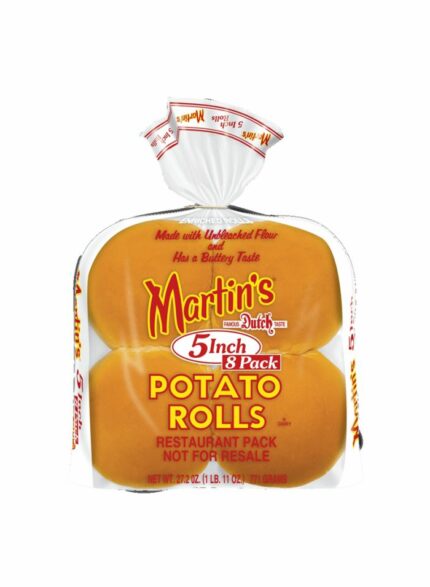 Martin's Chilled Roll Potato Bun 5 Inch - 5 ctn