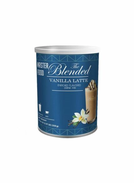 Master Food The Blended - Vanilla Latte - Box of 6 Cans - 1350 g For Piece