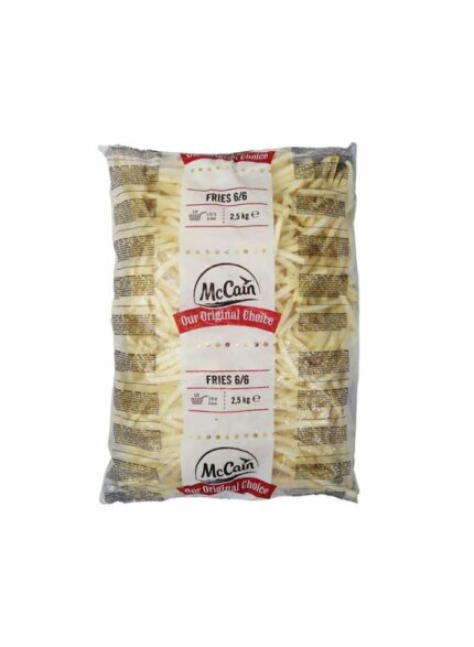 McCain Julienne 6/6 Fries - Box Of 4 - 2.5 kg For Piece
