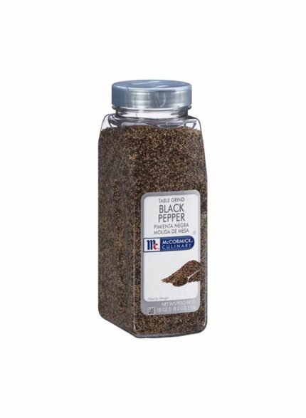 McCormick & Company Spice-Pepper Blk Table Grnd - Box of 6 Pieces - 510 g