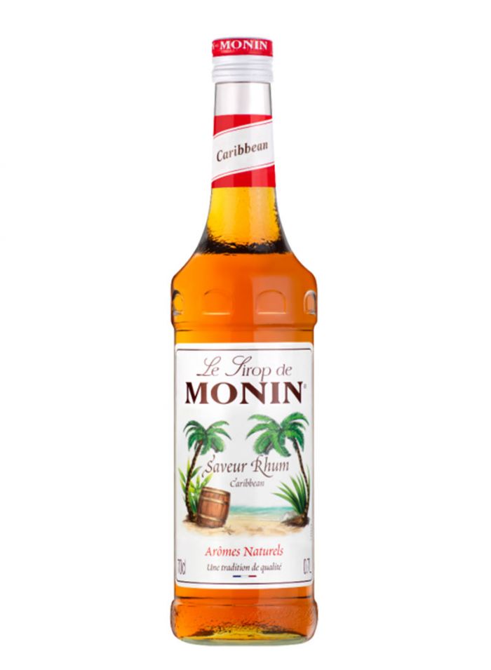 Monin Carribean Syrup - Box Of 6 Pcs - 1 ltr For Bottle