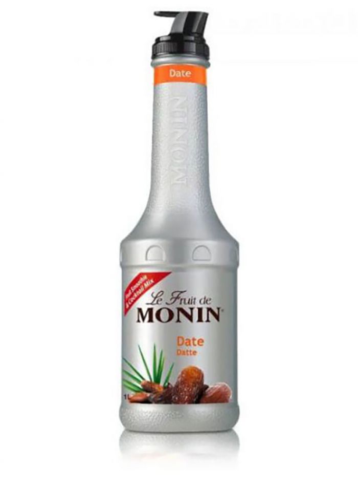 Monin Dates Puree - Box Of 4 Pcs - 1 ltr For Bottle