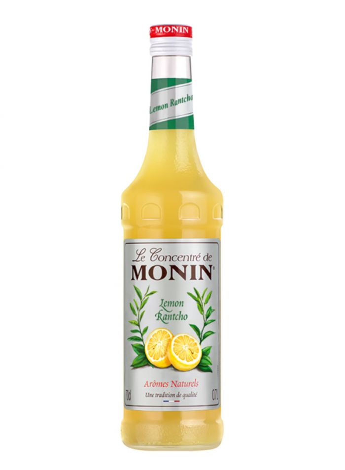 Monin Rantcho Lemon Syrup - Box Of 6 Pcs - 1 ltr For Bottle