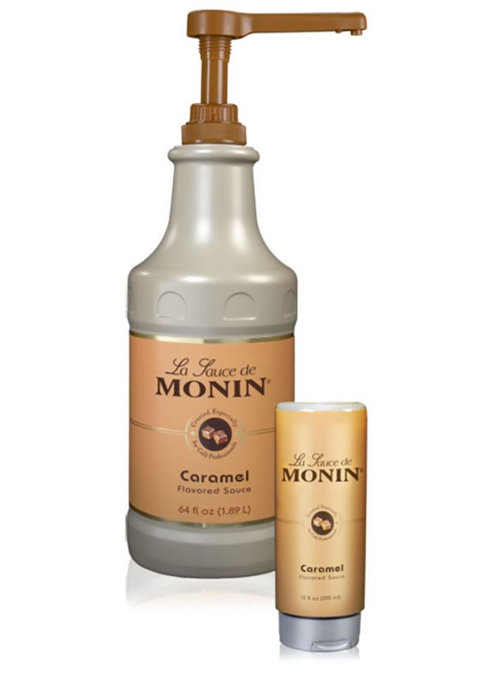 Monin Sauce Caramel - Box Of 4 Pcs - 1.89 ltr For Bottle