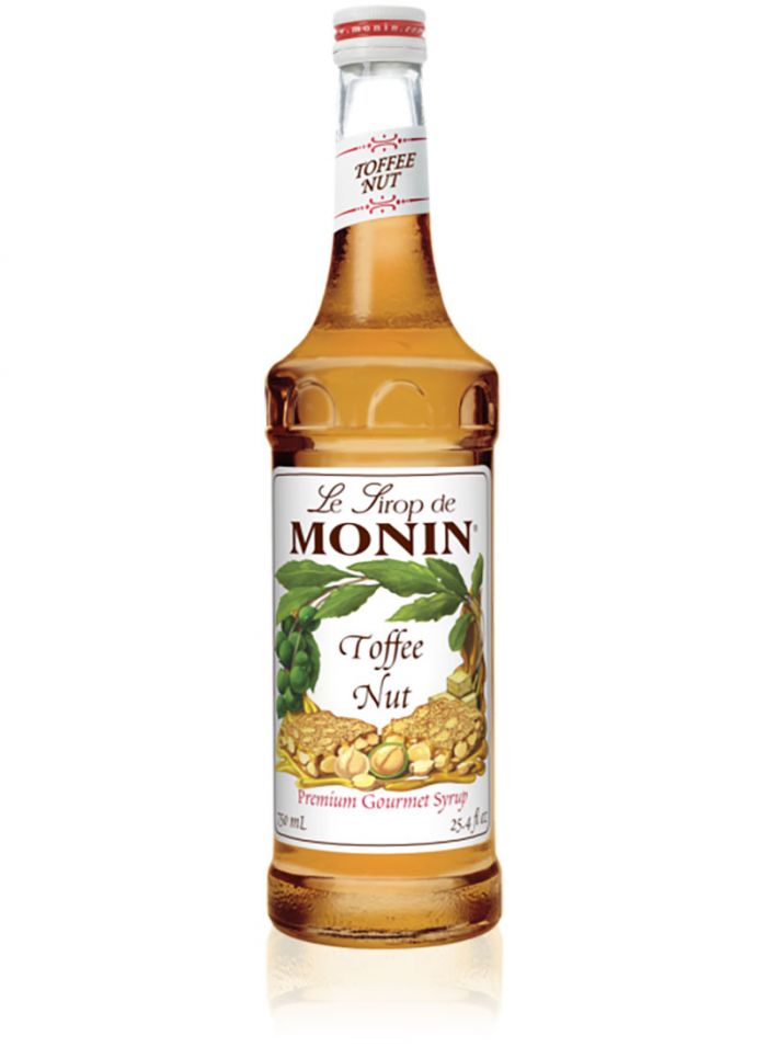 Monin Toffee Nut Syrup - Box Of 6 Pcs - 1 ltr For Bottle