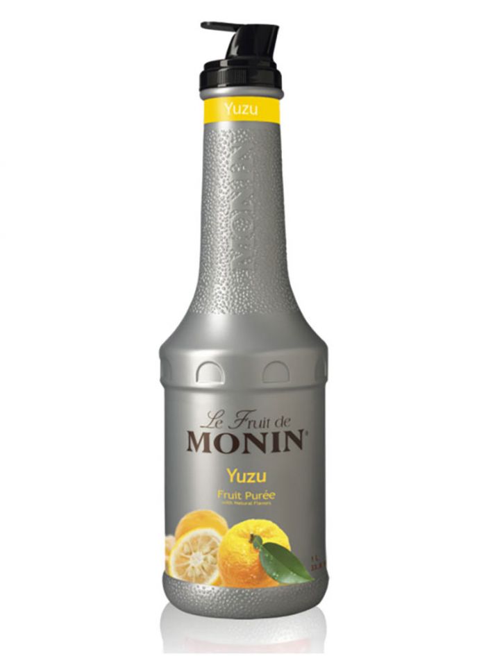 Monin Passion Fruit Puree - Box Of 4 Pcs - 1 Ltr For Bottle