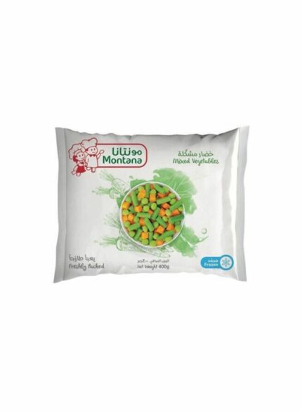 مونتانا خضار مشكل - SP - 20 حبة بالكرتون - 400 جم