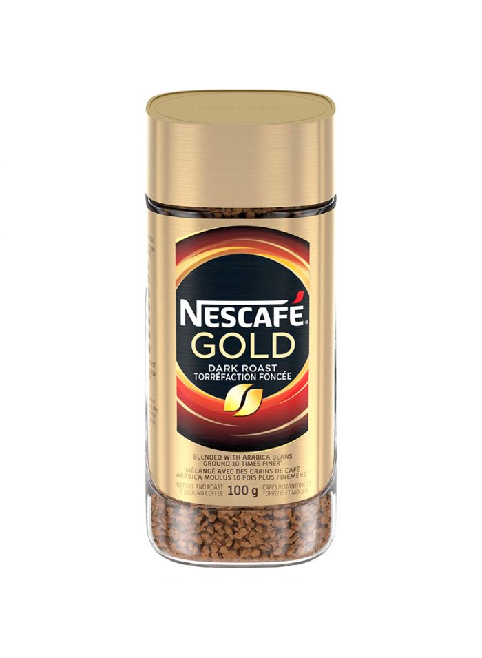Nestle Nescafe Gold Dark Roast Jareth - Box Of 12 Pieces - 100 G