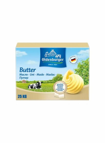 OLDENBURGER Unsalted Sweet Cream Butter 82% - 25 kg