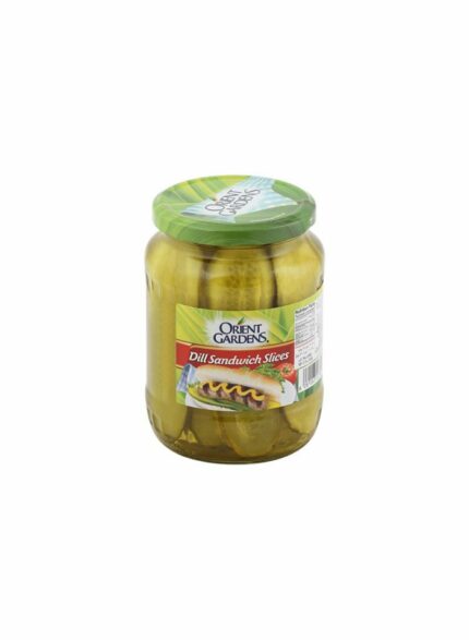 Orient Gardens Dill Sandwich Slices - Box Of 12 Pcs - 24 oz For Piece