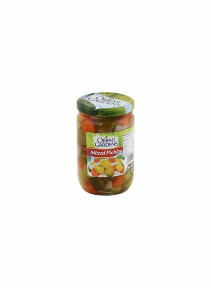Orient Gardens Mixed Pickles - Box Of 12 Pcs - 600 gm For Piece