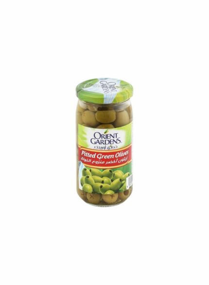 Orient Gardens Pitted Green Olives - Box Of 12 Pcs - 340 gm For Piece