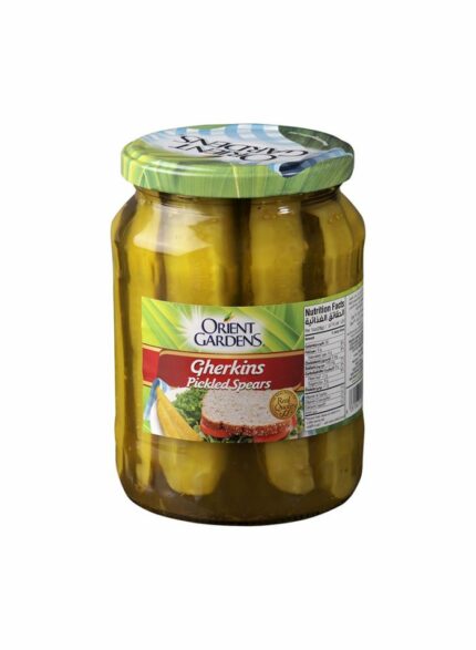 Orient Gardens Sliced Dill Pickles Spears - Box Of 12 Pcs - 24oz For Piece