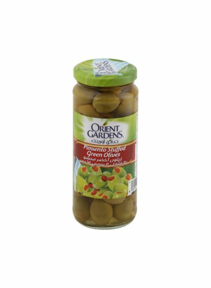 Orient Gardens Stuffedgreen Olives - Box Of 12 Pcs - 345 gm For Piece
