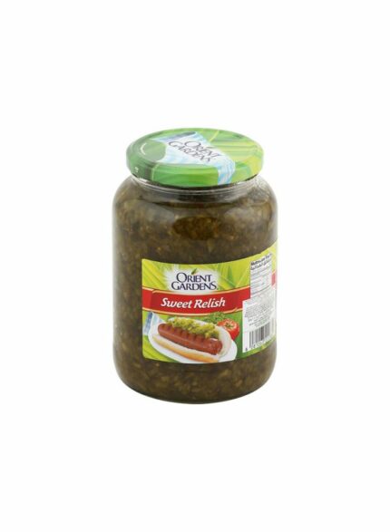 Orient Gardens Sweet Relish - Box Of 12 Pcs - 34 oz For Piece