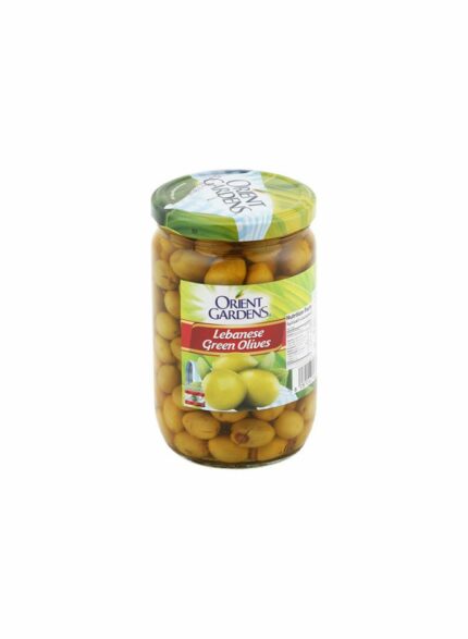 Orient Gradens- Labanese Green Olives - Box Of 12 Pcs - 600 gm For Piece