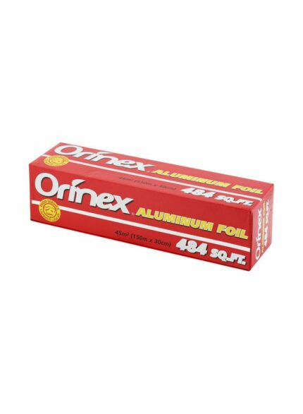 Orinex Aluminium Foil - Box Of 6 Pcs - 30 cm x 150 m For Pcs