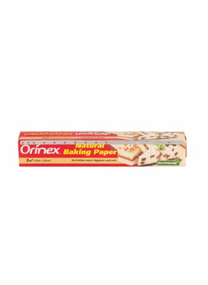 Orinex Natural Baking Paper - Box Of 24 Pcs - 10 m For Pcs